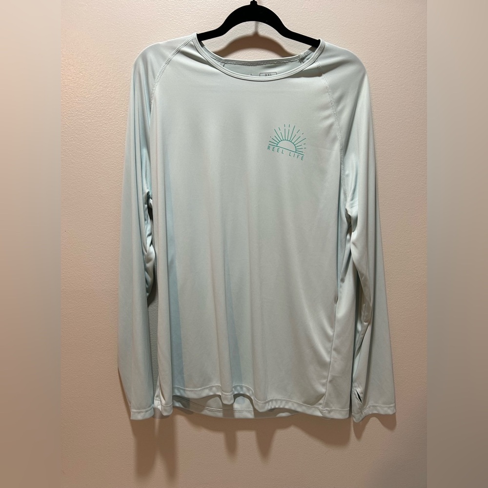 Sun Life Women's Swim Shirt - Light Blue